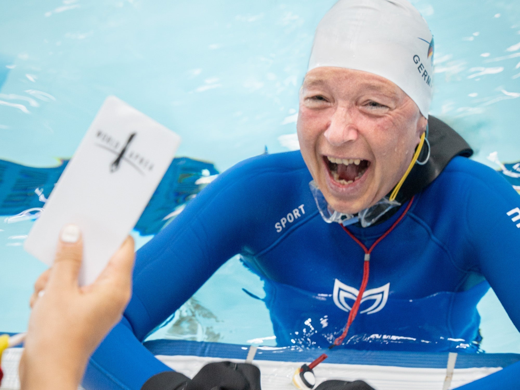 Heike Schwerdtner Makes History (Again) with NEW Static Apnea World Record