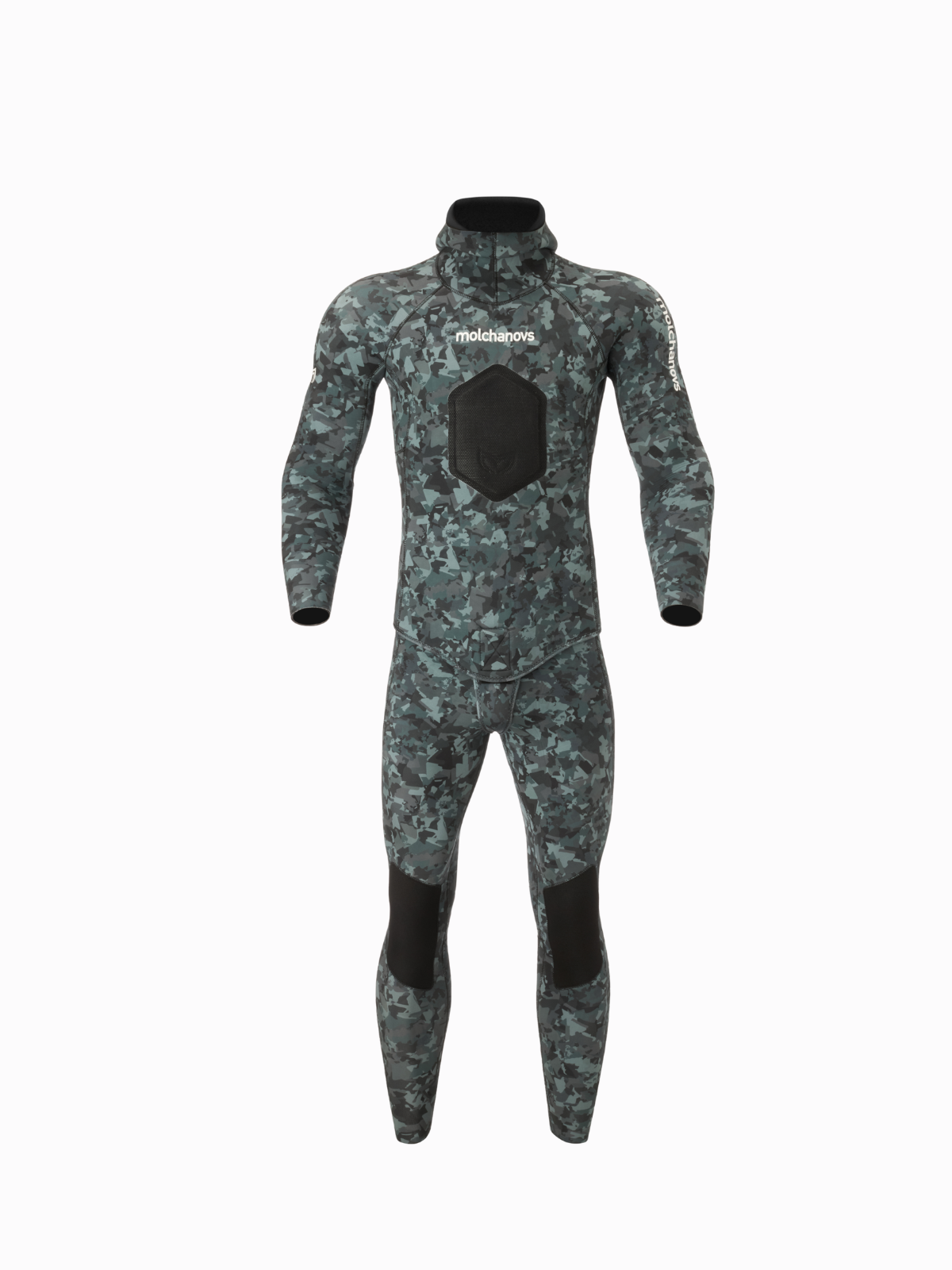 Men’s Spearfishing Wetsuit Outside-Lined