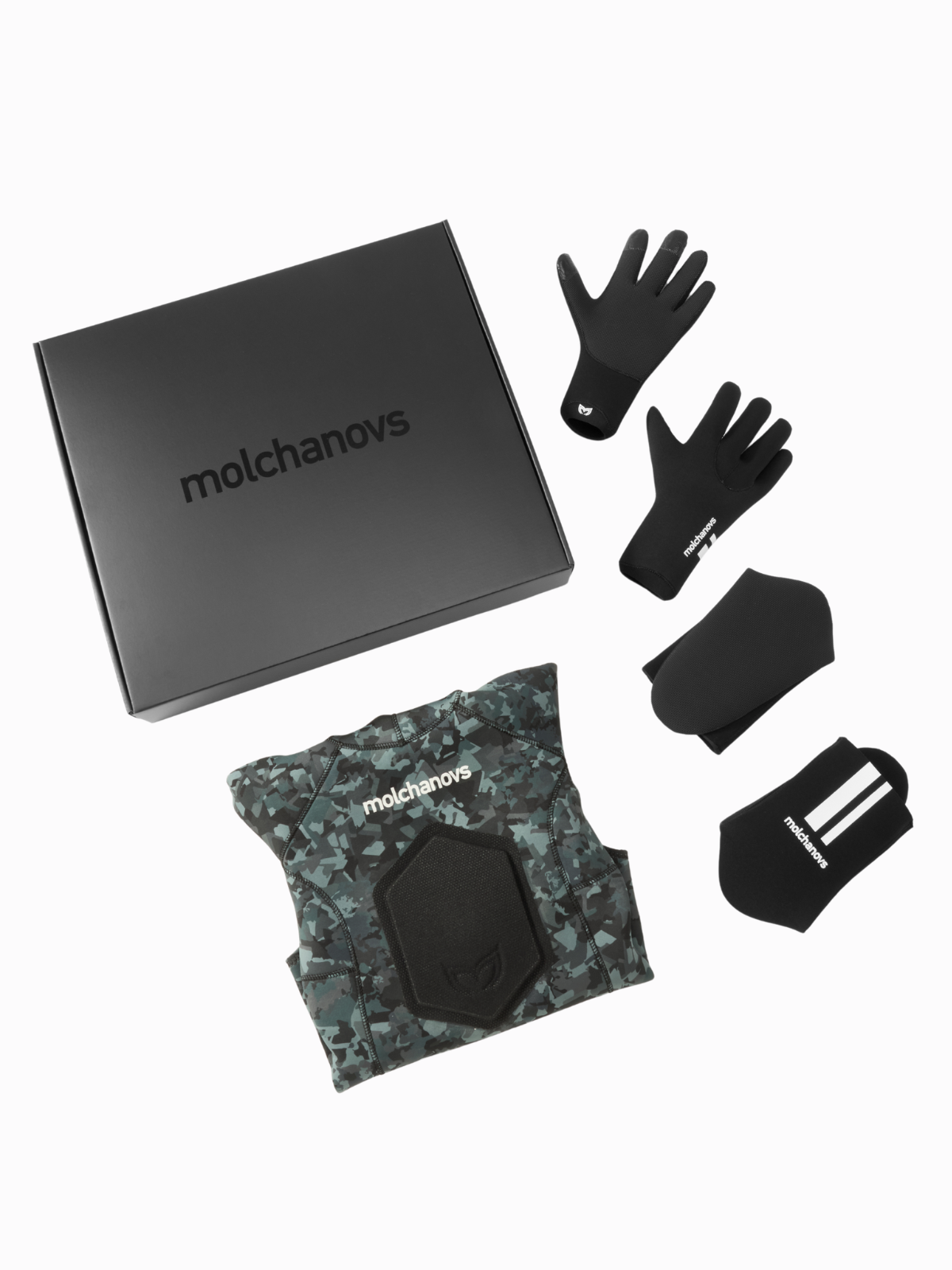 Men’s Spearfishing Wetsuit Outside-Lined